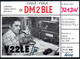 D9764 - TOP Schwedt Fritz Markert QSL Karte - DDR - Radio