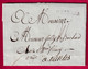 MARQUE OSTENDE BELGIQUE 1777 POUR NANTES LOIRE INFERIEURE LETTRE COVER FRANCE - 1714-1794 (Paises Bajos Austriacos)