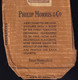 1882 USA Vintage PHILIP MORRIS & Co. Ltd., Empty CIGARETTE Packet   (**) FRONT AND BACK IMAGE - Etuis à Cigarettes Vides