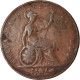 Monnaie, Grande-Bretagne, George IV, 1/2 Penny, 1827, TB, Cuivre, KM:692 - C. 1/2 Penny