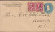 1890. USA. 1 CENTS Envelope With 2 Ex 2 Cents To Honolulu, Hawai Cancelled SAN FRANCISCO NOV 6... (MICHEL 62) - JF431339 - Hawai