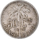 Monnaie, Congo Belge, 50 Centimes, 1923, TB+, Cupro-nickel, KM:22 - 1910-1934: Albert I