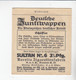 Aurelia Deutsche Zunftwappen  Schäffler Bild # 48 Von 1935 - Verzamelingen & Kavels