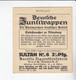 Aurelia Deutsche Zunftwappen Spießmacher Zu Nürnberg  Bild #122 Von 1935 - Verzamelingen & Kavels