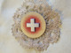 Badge SUISSE D'époque / Dentelle Aux Fuseaux + Croix Suisse/ Fête Nationale/1er Août 1942                    SUI44 - Recordatorios