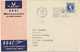 GB 1957 QEII 1sh 6d Right Postage Rate On B.O.A.C. Britannia Jet-Prop Airliner, Superb Maiden Flight LONDON - TOKYO - Brieven En Documenten
