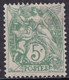 FR7007 - FRANCE – 1900 – BLANC TYPE - VARIETY - Y&T # 111 - Unused Stamps