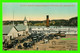 CHICOUTIMI, QUÉBEC - R. AND O. STEAMER LANDING PASSENGERS AT CHICOUTIMI, SAGUENAY RIVER = THE VALENTINE & SONS - - Chicoutimi