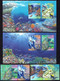 Israel 2022, Scuba Diving Sites In Israel, A Set Of 4 Stamps With Tabs - MNH & 2 FDC's - Diving
