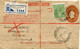 AUSTRALIE ENTIER POSTAL RECOMMANDE AVEC AFFRANCHISSEMENT COMPLEMENTAIRE DEPART BRISBANE 1 JE 33 POUR LA SUISSE - Postal Stationery