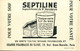 Chromo Image Publicitaire Septiline N°36 - Pharmacie Du Globe  Paris - Château De Villeneuve Lès Avignon (Gard) - Other & Unclassified