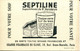 Chromo Image Publicitaire Septiline N°36 - Pharmacie Du Globe  Paris - Château De Villeneuve Lès Avignon (Gard) - Andere & Zonder Classificatie