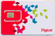 PANAMA DIGICEL GSM (SIM) CARD MINT UNUSED - Panama