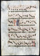 Seltenes, Sehr Großes Original Pergament-Blatt Aus Einer Antiphonar-Handschrift Des 15. Jahrhunderts / Very Ra - Theater & Scripts