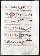 Seltenes, Sehr Großes Original Pergament-Blatt Aus Einer Antiphonar-Handschrift Des 15. Jahrhunderts / Very Ra - Theater & Drehbücher