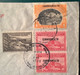 Philippines Manila 1939 PAR AVION SINGAPORE VIA AIR MAIL KLM Cover>TELEGRAPH WINTERTHUR EXPRÉS ! (Schweiz Express Brief - Filippijnen