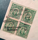 Philippines „CEBU STREET AND NUMBER 1932“ Pmk 2c Green Bloc Of Four Franking Cover To Osaka Japan - Philippines