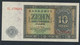 DDR Rosenbg: 343d, KN 7stellig, Davor Zwei Buchstaben, Mit Plattennummer Bankfrisch 1948 10 Deutsche Mark (9810826 - 10 Deutsche Mark