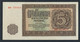 DDR Rosenbg: 342b, KN 6stellig, Davor Zwei Buchstaben Bankfrisch 1948 5 Deutsche Mark (9810831 - 5 Deutsche Mark