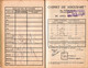 Delcampe - Romania, 1934, Social Insurance Member Card - Revenue Fiscal Stamps / Cinderellas - Revenue Stamps