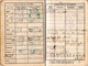 Delcampe - Romania, 1937, Social Insurance Member Card - Revenue Fiscal Stamps / Cinderellas - Fiscaux