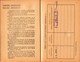 Romania, 1942, Social Insurance Member Card - Revenue Fiscal Stamps / Cinderellas - Fiscaux