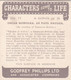 Characters Come To Life 1938 - 17 Oscar Homalka "Paul Kruger" - Phillips Cigarette Card - Original - Phillips / BDV