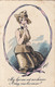 CPA ILLUSTRATIONS, SIGNED, WUYTS- WOMAN WITH RED LIPS - Wuyts