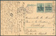 INTERNE BELGE AUX PAYS-BAS - E.P. Carte 5 Centimes S/5pfg + Tp 5 Centimes S/5pfg Obl. Méc. De BRUXELLES 16)VII-1915 Vers - Prisioneros