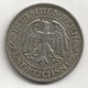 ALLEMAGNE - 5 Reichsmark - 1927 D - TB/TTB - 5 Reichsmark