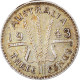 Monnaie, Australie, George VI, Threepence, 1943, San Francisco, SUP, Argent - Threepence