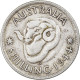 Monnaie, Australie, George VI, Shilling, 1944, San Francisco, TTB, Argent, KM:39 - Shilling