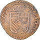 Monnaie, Pays-Bas Espagnols, Philippe II, Liard, 1592, Maastricht, TB+, Cuivre - Spanish Netherlands