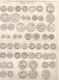 Stamps Planche Gravée Monnaies De Saxe XVIIIe Siècle Monete Sassonia Stampa Su Carta Pergamena Ex Libro - Livres & Logiciels