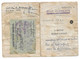 1943 LONS LE SAUNIER REMY LOUIS NE A CONDAMINE EN 1900 HABITANT MESSIA - CARTE IDENTITE ETAT FRANCAIS - Documentos Históricos