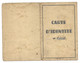 1943 LONS LE SAUNIER LUGAND ALPHONSE NE A TRENAL EN 1867 - CARTE IDENTITE - Historical Documents