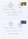 FRANCE - 5 Env. Affr Autoadhésifs "Le Timbre Fête L'Eau" Obl Fête Du Timbre 2010 - Aix En Provence - 27/02/2010 - Storia Postale
