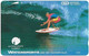 Hawaii - GTE (Tamura) - Aloha State Games, Surfer, 06.1993, 3Units, 3.000ex, Mint - Hawaï