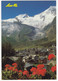 Saas Fee 1800 M, Wallis - Alphubel 4206 M, Täschhorn 4491 M - (Suisse/Schweiz/CH) - Täsch