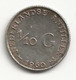 ANTILLES NÉERLANDAISES - 1/10 Gulden - 1960 - Argent - TB/TTB - Nederlandse Antillen