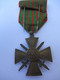 Médaille Ancienne / R F / CROIX De GUERRE / Avec Citation (manque L'étoile)  /1914-1917             MED413 - 1914-18