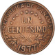 Monnaie, Panama, Centesimo, 1977 - Panama