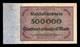 Alemania Germany 500000 Mark 1923 Pick 88a T. 276 BC/+ F/+ - 500000 Mark