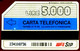 G 326 C&C 2355 SCHEDA TELEFONICA USATA INCURIOSIRE VERDE 5.000 L. 3^A QUALITA' - Öff. Diverse TK
