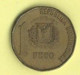 M033 - DOMINICAANSE REPUBLIEK - 1 PESO 1991 - Dominicana