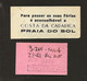 2 Bilhetes CAPICUA Carris E Barcos LISBOA / CACILHAS (Almada / Setubal) Set 2 Vintag Ticket RADAR / PALINDROME Portugal - Europa