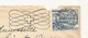 Lettre , SUISSE ,GENEVE 1 , EXP. LETTRES , 1949 , 2 Scans - Postmark Collection