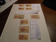 9 Timbres FISCAUX Meme Série +  Répertories + Differents +2 VARIETES TP/ FILIFORMES !!!  Cote=54,oo Eur !+ 5 Photos - Timbres