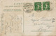 Embossed Helvetia Flag Card Uster P. Used Pfaffikon  Guggenheim - Pfäffikon