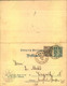 1901, 2 Pfg. Doppelkarte Mit 3 Pfg. Zusatz Ab DEGERLOCH - Interi Postali